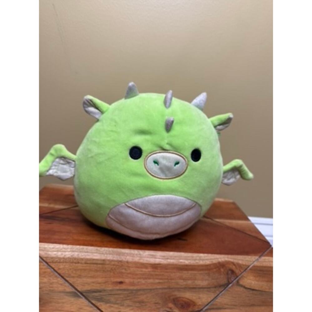 Squishmallows Eyk the Dragon Green Plush‎ Toy Small 8 in